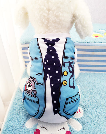 Pet Clothing Made Of Polyester For Spring And Summer, Perfect For Dogs