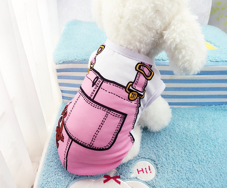 Pet Clothing Made Of Polyester For Spring And Summer, Perfect For Dogs