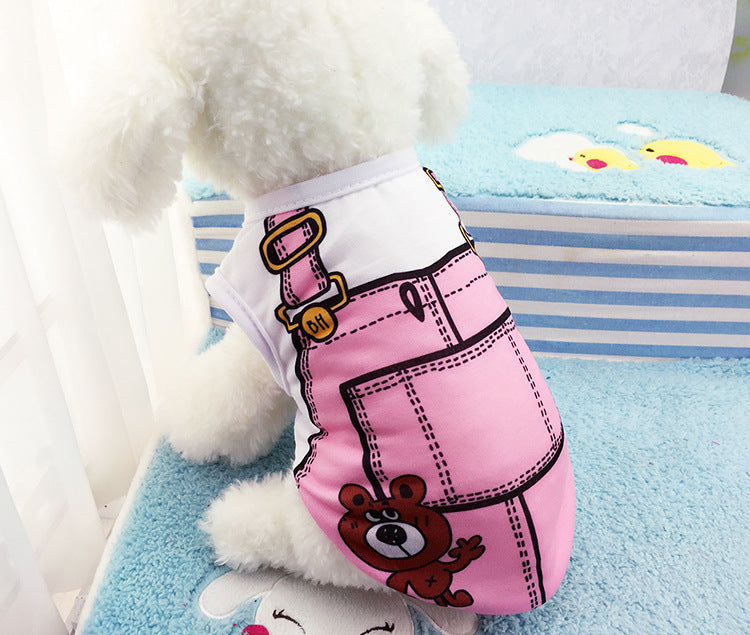 Pet Clothing Made Of Polyester For Spring And Summer, Perfect For Dogs