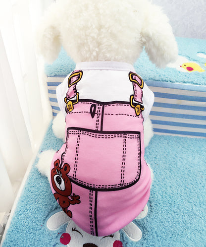Pet Clothing Made Of Polyester For Spring And Summer, Perfect For Dogs