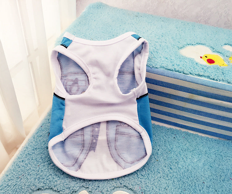 Pet Clothing Made Of Polyester For Spring And Summer, Perfect For Dogs