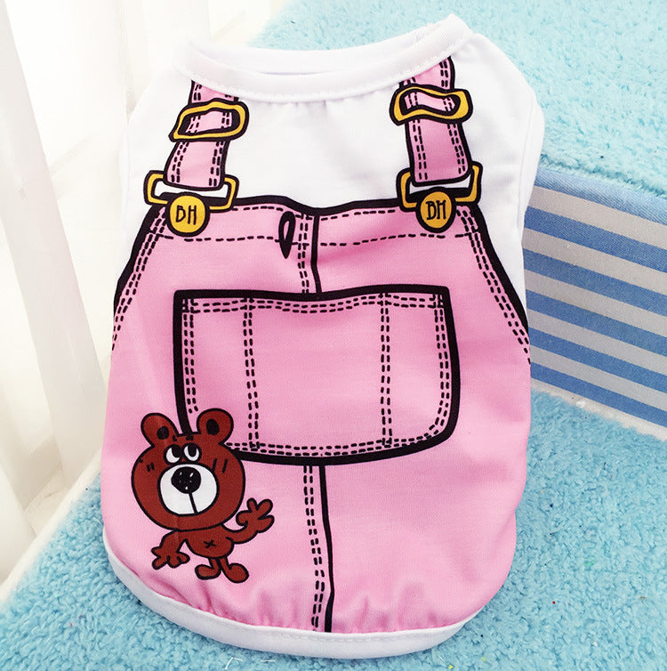 Pet Clothing Made Of Polyester For Spring And Summer, Perfect For Dogs
