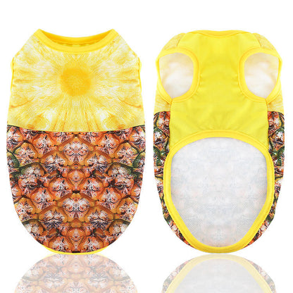 Pet Clothing Made Of Polyester For Spring And Summer, Perfect For Dogs