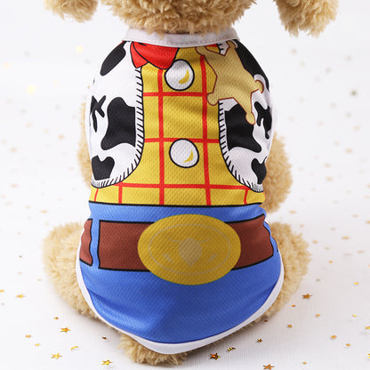 Pet Clothing Made Of Polyester For Spring And Summer, Perfect For Dogs