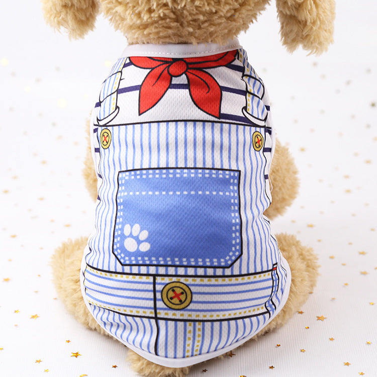 Pet Clothing Made Of Polyester For Spring And Summer, Perfect For Dogs