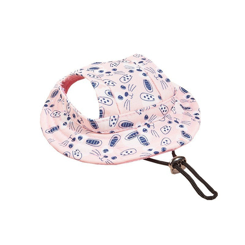 Cartoon Style Pet Hat Made Of Soft Polyester, Comfortable And Durable For Your Pet