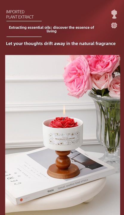 Retro Style Scented Candle For Home Decor, Perfect For Creating A Cozy And Inviting Atmosphere