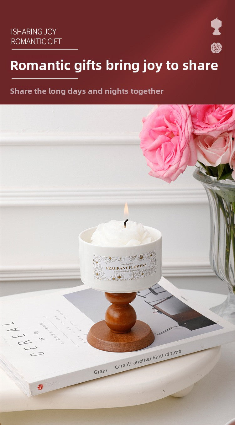 Retro Style Scented Candle For Home Decor, Perfect For Creating A Cozy And Inviting Atmosphere