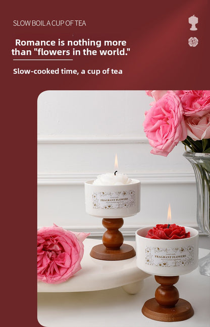 Retro Style Scented Candle For Home Decor, Perfect For Creating A Cozy And Inviting Atmosphere