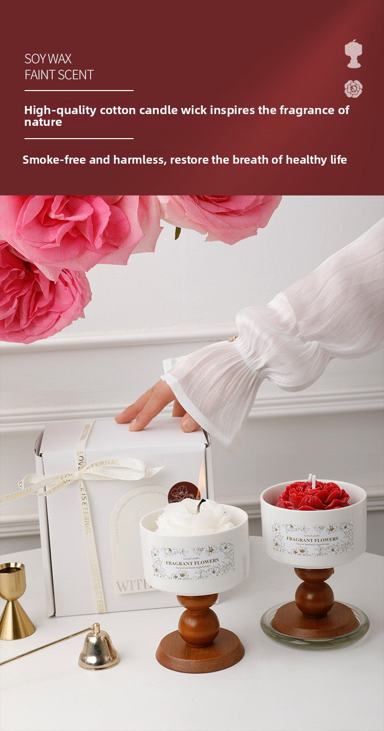 Retro Style Scented Candle For Home Decor, Perfect For Creating A Cozy And Inviting Atmosphere