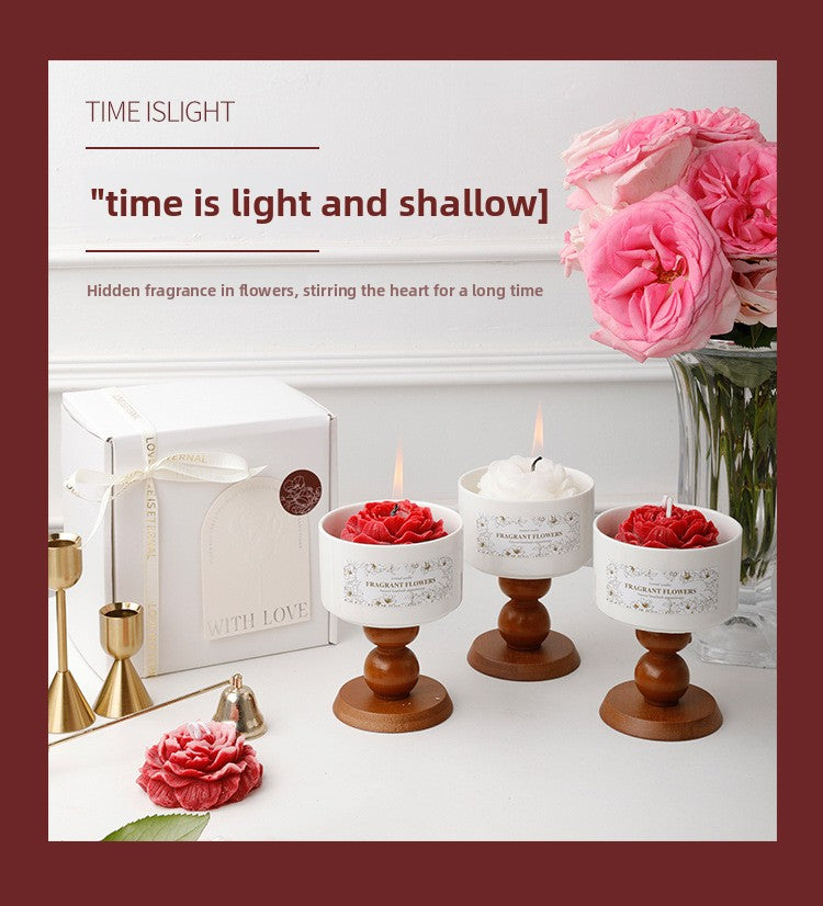 Retro Style Scented Candle For Home Decor, Perfect For Creating A Cozy And Inviting Atmosphere