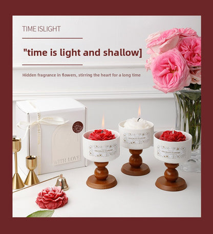 Retro Style Scented Candle For Home Decor, Perfect For Creating A Cozy And Inviting Atmosphere