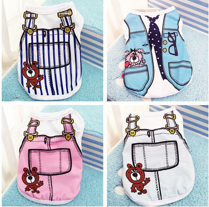 Pet Clothing Made Of Polyester For Spring And Summer, Perfect For Dogs