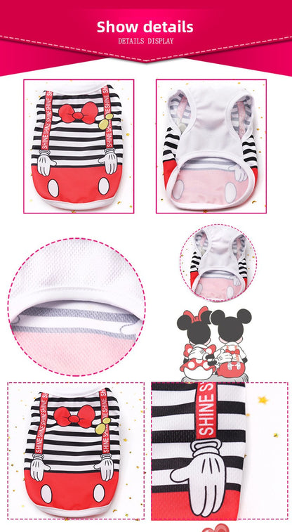 Pet Clothing Made Of Polyester For Spring And Summer, Perfect For Dogs