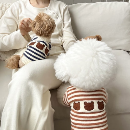 Cozy Knit Pet Clothing For Dogs, Perfect For Autumn And Winter Seasons