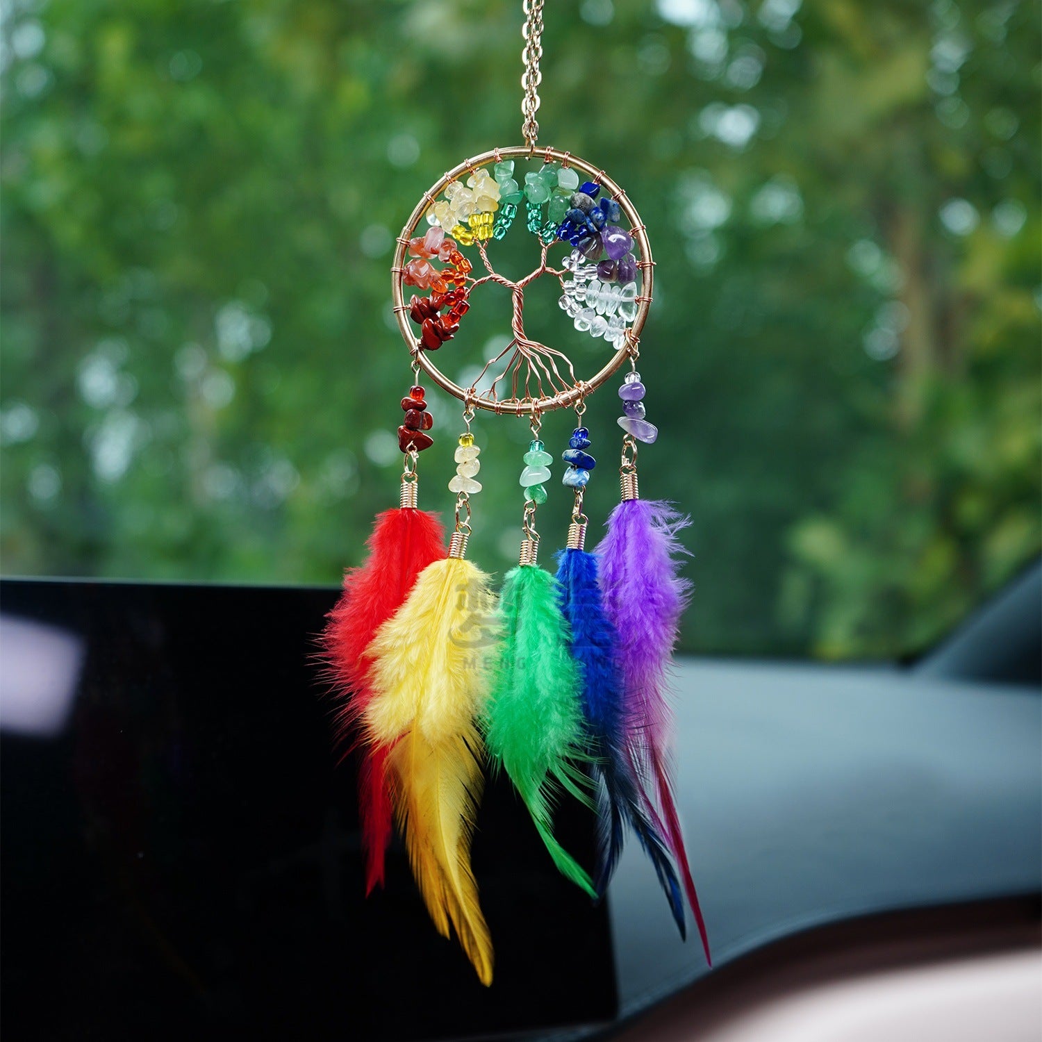 Life Tree Car Hanging Accessory Made Of Durable Iron For Vehicle Decoration