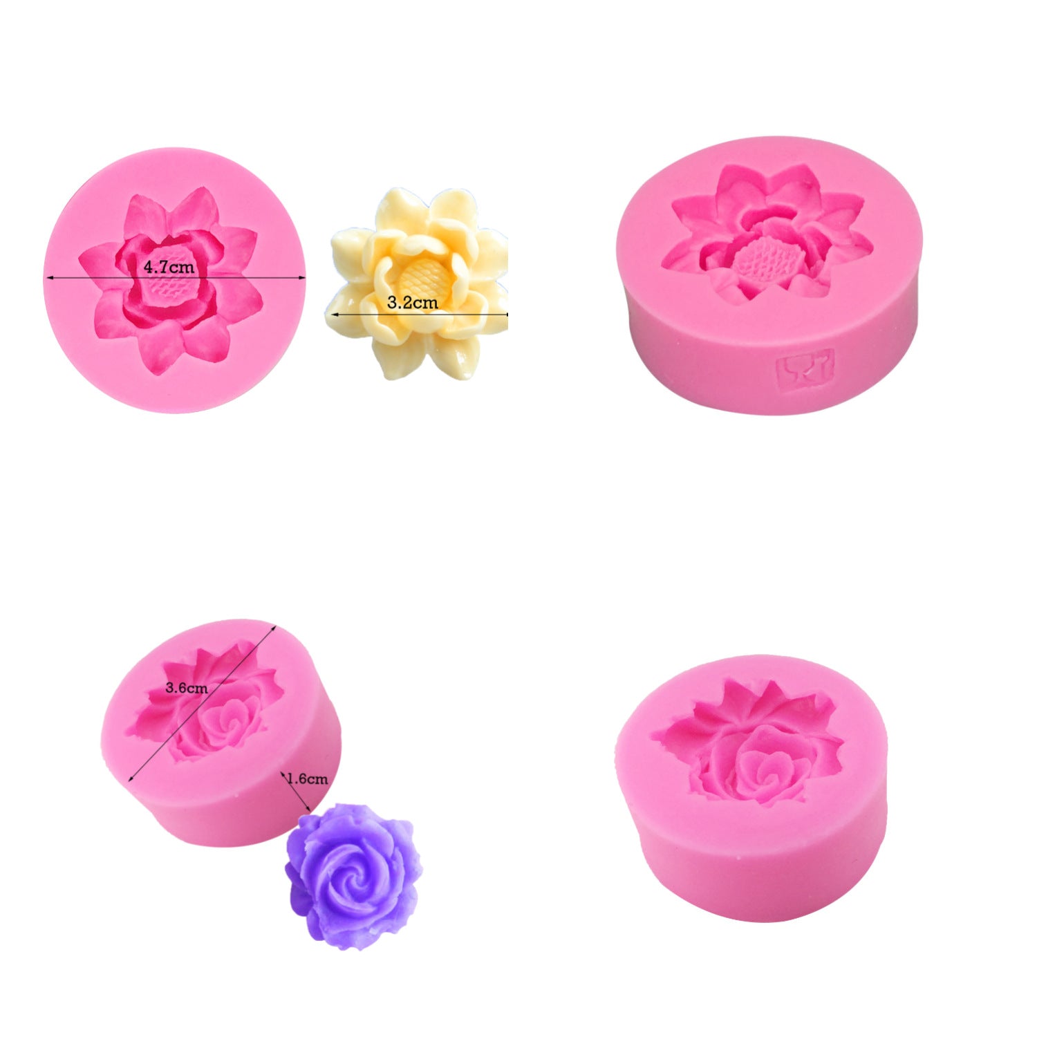 Silica Gel Bakeware Flower Cake Mold For Baking, Durable And Flexible, Perfect For Creative Cake Designs