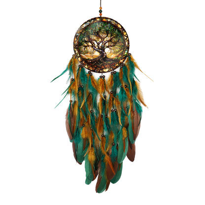 Acrylic Dreamcatcher Wind Chime Featuring Elegant Design For Home Decoration