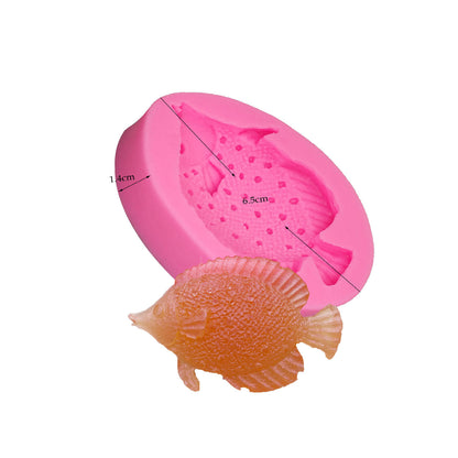 Animal Pattern Silica Gel Bakeware Cake Mold For Baking And Kitchen Use
