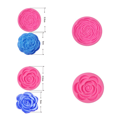 Silica Gel Bakeware Flower Cake Mold For Baking, Durable And Flexible, Perfect For Creative Cake Designs