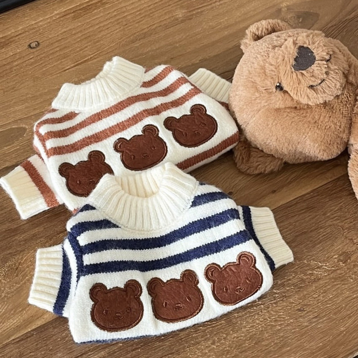 Cozy Knit Pet Clothing For Dogs, Perfect For Autumn And Winter Seasons
