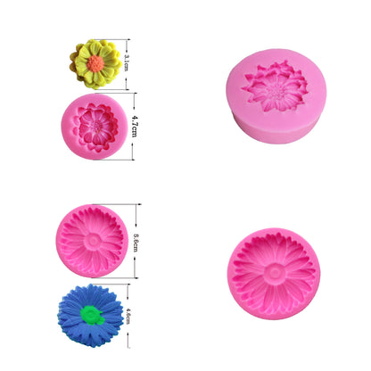 Silica Gel Bakeware Flower Cake Mold For Baking, Durable And Flexible, Perfect For Creative Cake Designs