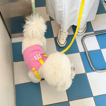 Solid Color Pet Clothing For Dogs, Perfect For Spring And Summer Seasons
