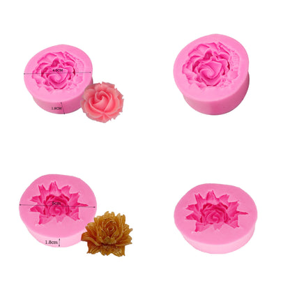 Silica Gel Bakeware Flower Cake Mold For Baking, Durable And Flexible, Perfect For Creative Cake Designs