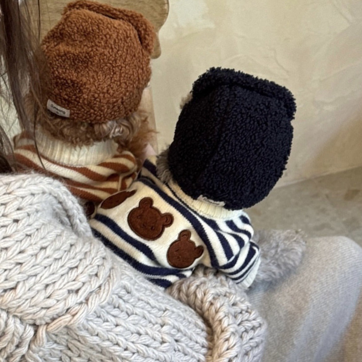 Cozy Knit Pet Clothing For Dogs, Perfect For Autumn And Winter Seasons