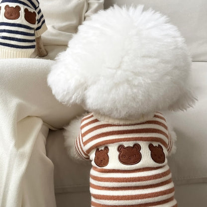 Cozy Knit Pet Clothing For Dogs, Perfect For Autumn And Winter Seasons
