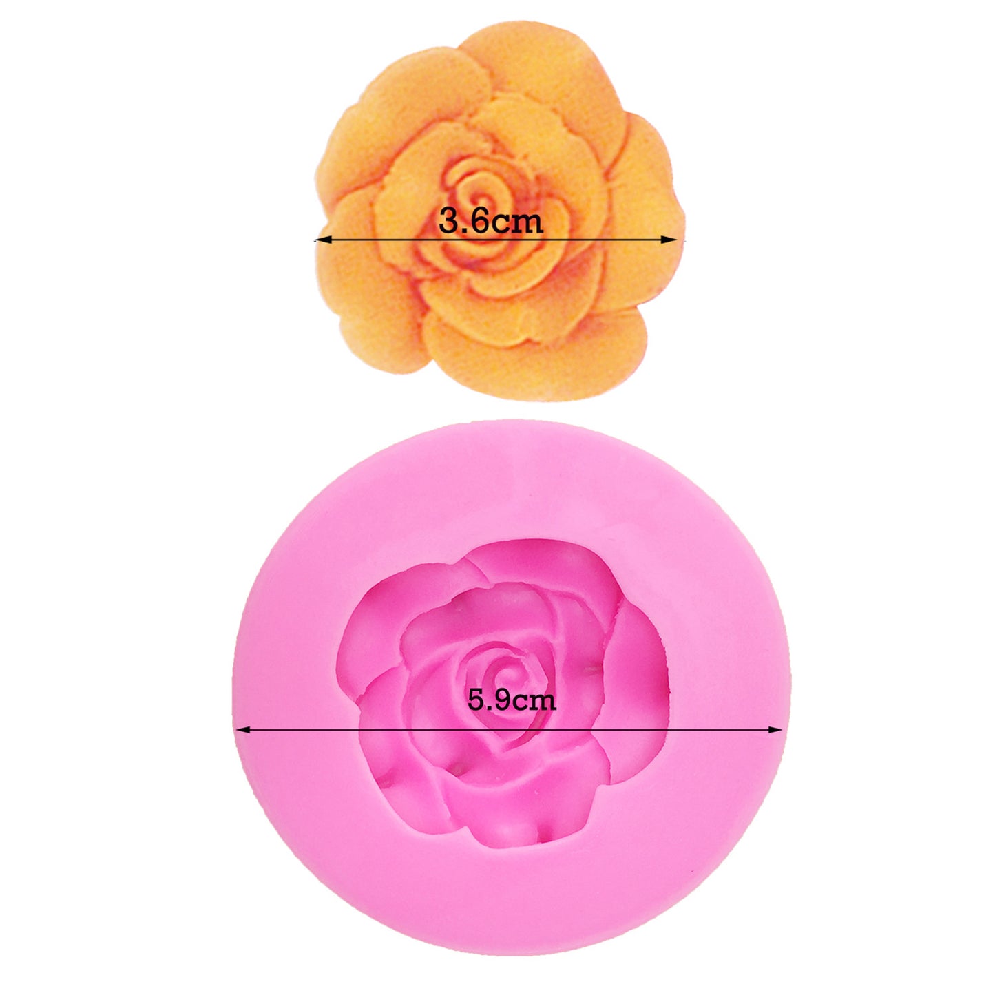 Silica Gel Bakeware Flower Cake Mold For Baking, Durable And Flexible, Perfect For Creative Cake Designs