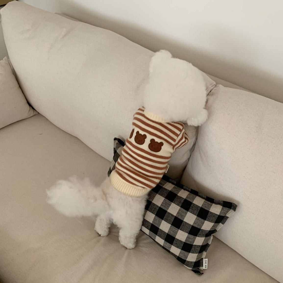 Cozy Knit Pet Clothing For Dogs, Perfect For Autumn And Winter Seasons