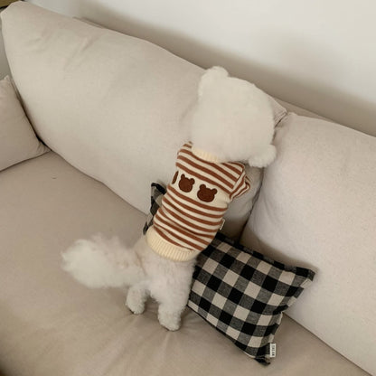 Cozy Knit Pet Clothing For Dogs, Perfect For Autumn And Winter Seasons