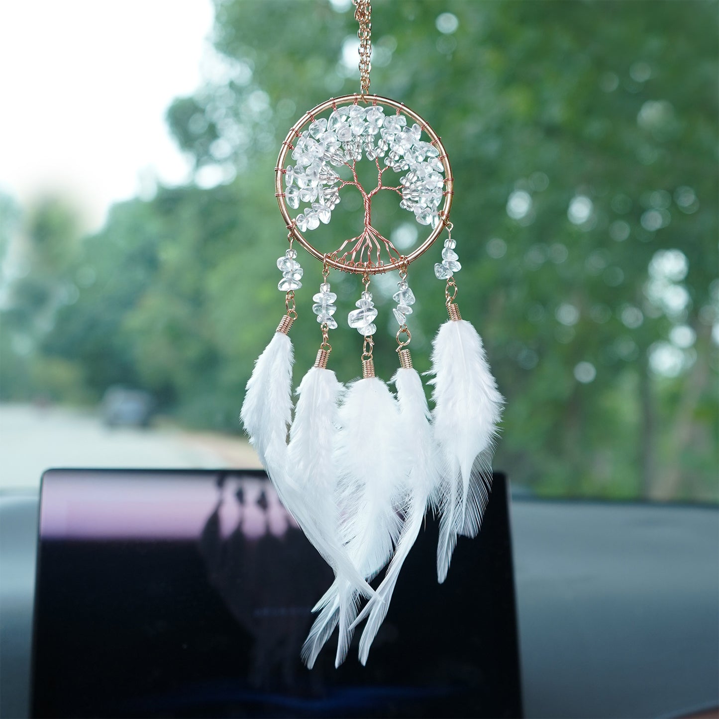 Life Tree Car Hanging Accessory Made Of Durable Iron For Vehicle Decoration