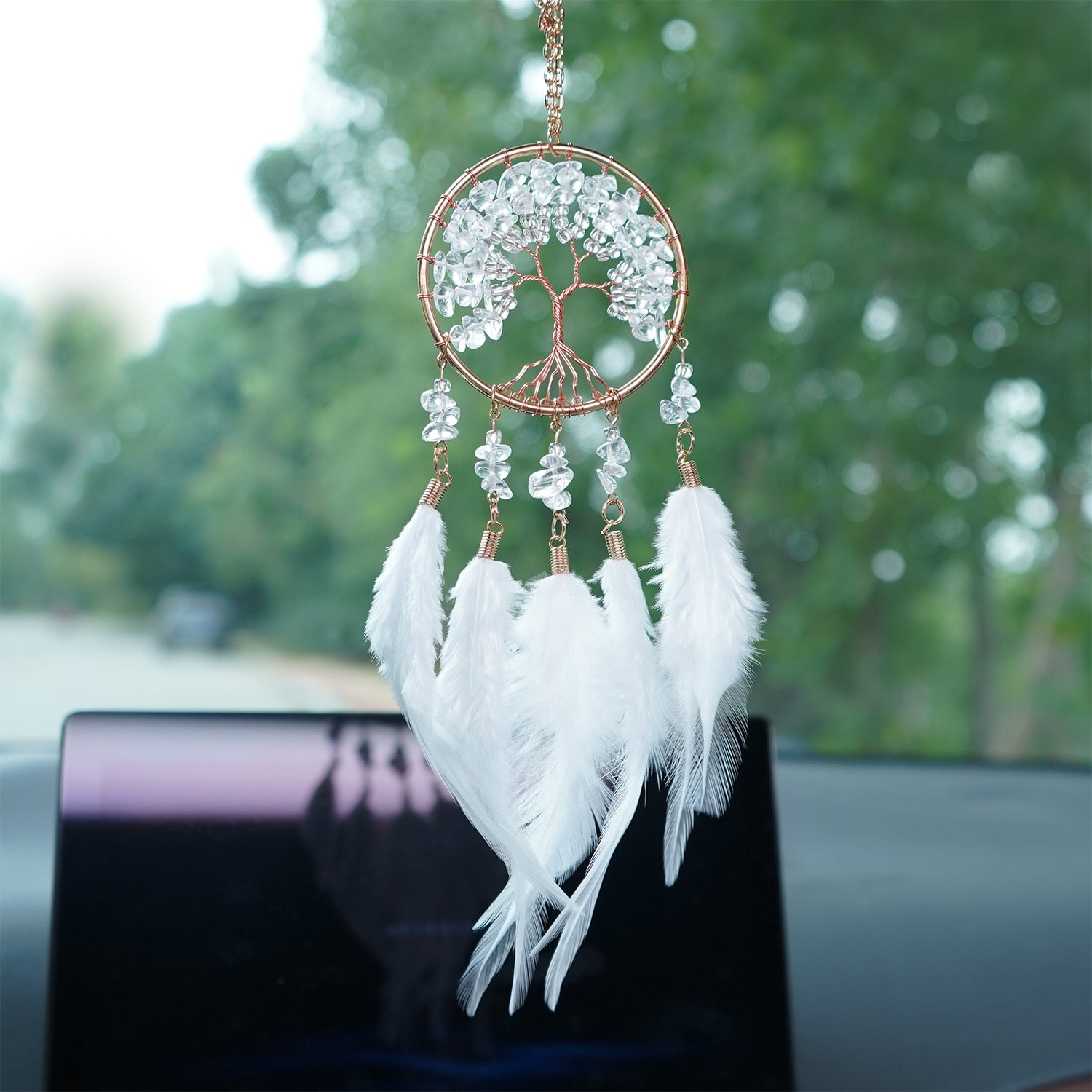 Life Tree Car Hanging Accessory Made Of Durable Iron For Vehicle Decoration