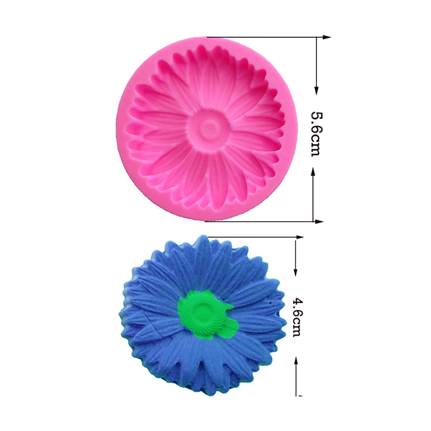 Silica Gel Bakeware Flower Cake Mold For Baking, Durable And Flexible, Perfect For Creative Cake Designs