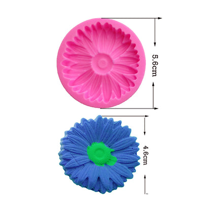 Silica Gel Bakeware Flower Cake Mold For Baking, Durable And Flexible, Perfect For Creative Cake Designs