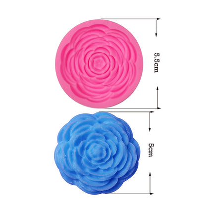 Silica Gel Bakeware Flower Cake Mold For Baking, Durable And Flexible, Perfect For Creative Cake Designs