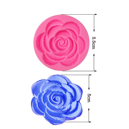 Silica Gel Bakeware Flower Cake Mold For Baking, Durable And Flexible, Perfect For Creative Cake Designs