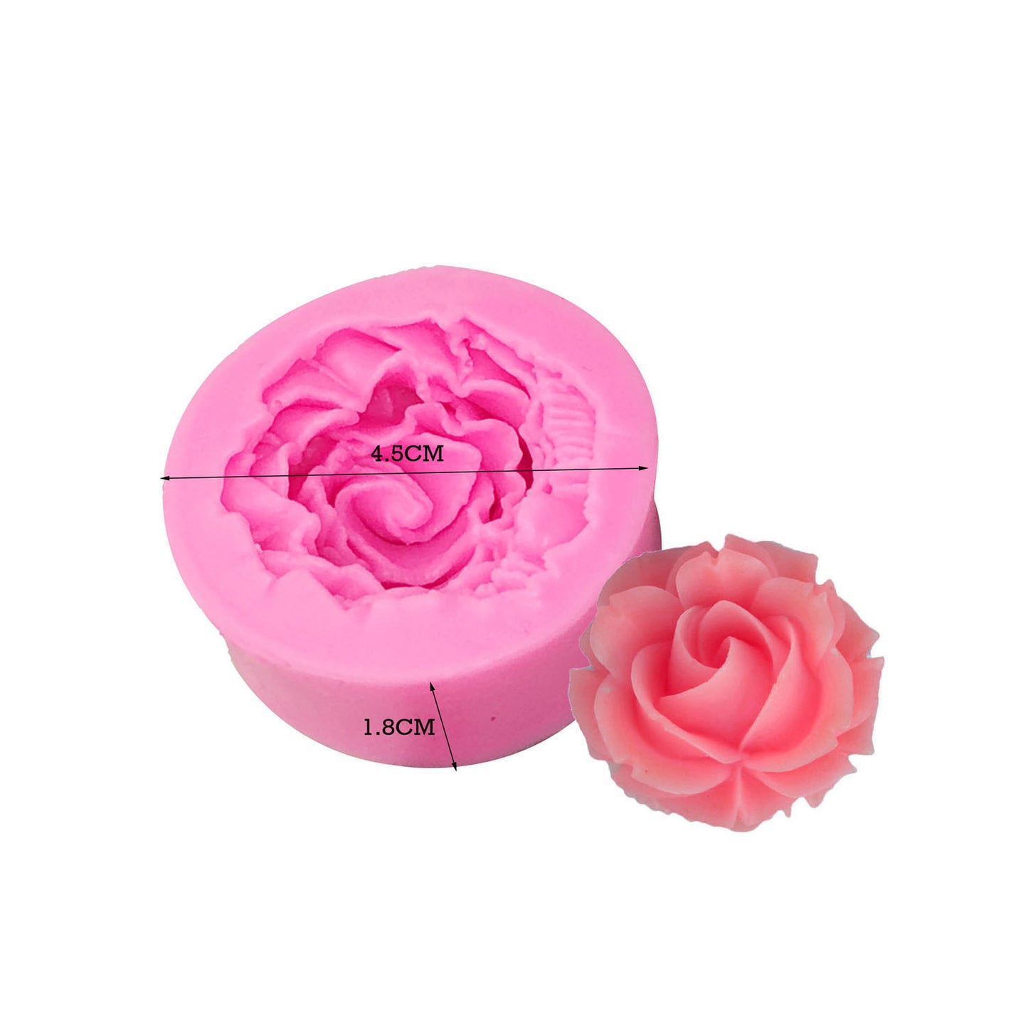 Silica Gel Bakeware Flower Cake Mold For Baking, Durable And Flexible, Perfect For Creative Cake Designs