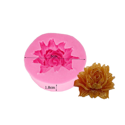 Silica Gel Bakeware Flower Cake Mold For Baking, Durable And Flexible, Perfect For Creative Cake Designs