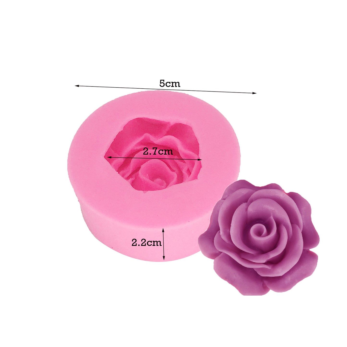 Silica Gel Bakeware Flower Cake Mold For Baking, Durable And Flexible, Perfect For Creative Cake Designs