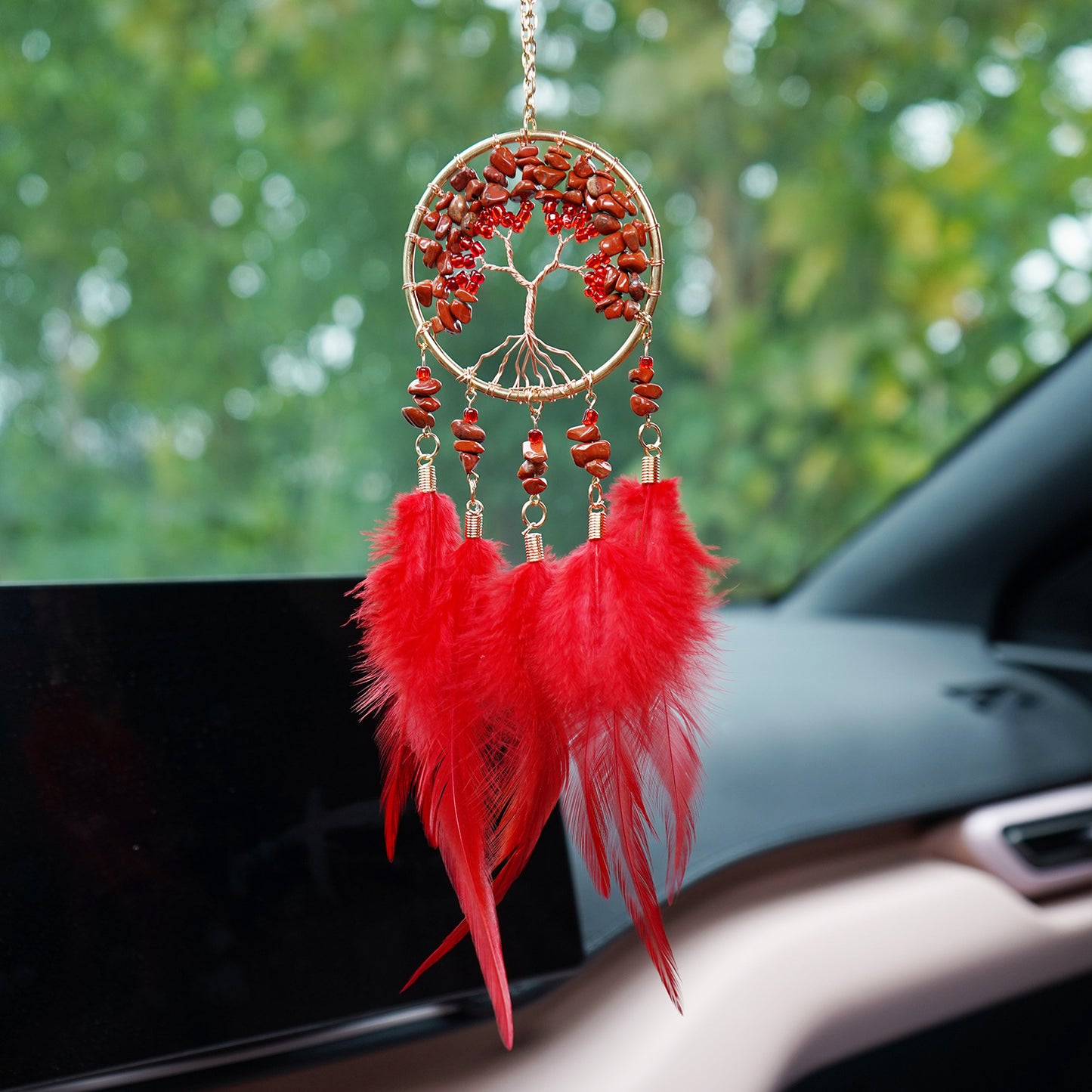 Life Tree Car Hanging Accessory Made Of Durable Iron For Vehicle Decoration