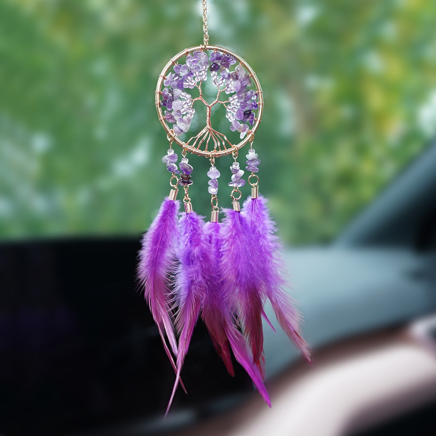 Life Tree Car Hanging Accessory Made Of Durable Iron For Vehicle Decoration