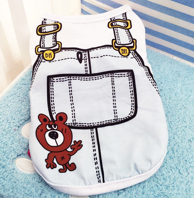 Pet Clothing Made Of Polyester For Spring And Summer, Perfect For Dogs