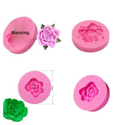 Silica Gel Bakeware Flower Cake Mold For Baking, Durable And Flexible, Perfect For Creative Cake Designs
