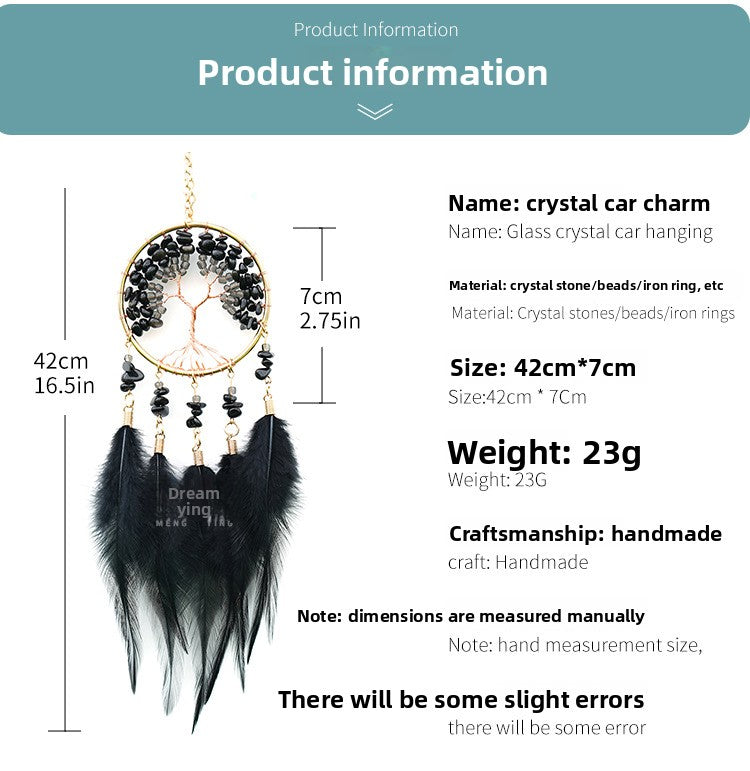 Life Tree Car Hanging Accessory Made Of Durable Iron For Vehicle Decoration