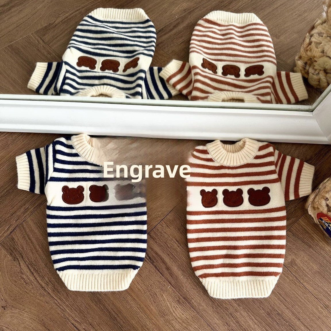 Cozy Knit Pet Clothing For Dogs, Perfect For Autumn And Winter Seasons