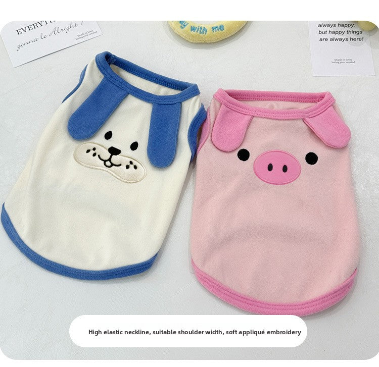 Cotton Pet Clothing For Dogs, Comfortable And Breathable Dog Apparel