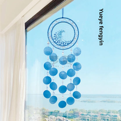 Shell Wind Chime For Home Decor, Featuring Natural Shell Material For A Soothing Sound
